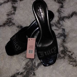 NWT juicy couture heeled sandals
